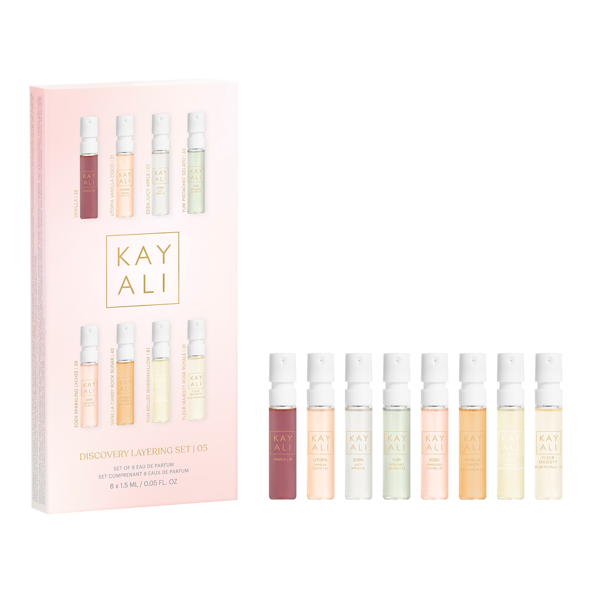 DISCOVERY LAYERING MINI PERFUME SAMPLER SET